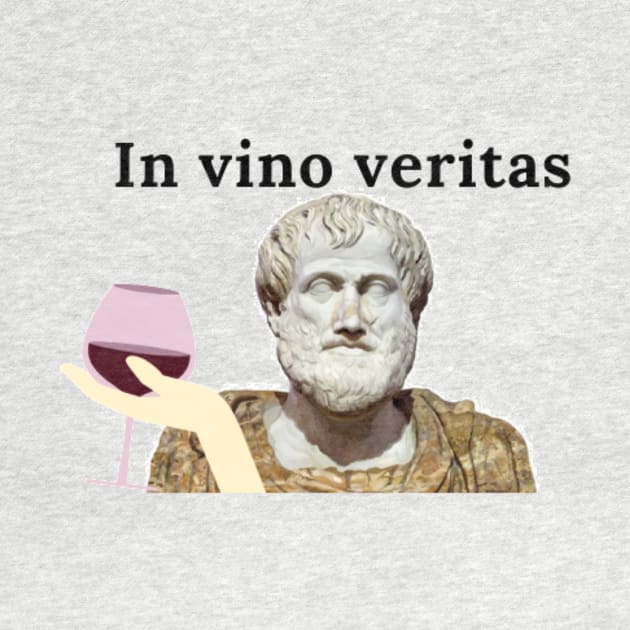 In vino veritas Aristotle by (Eu)Daimonia